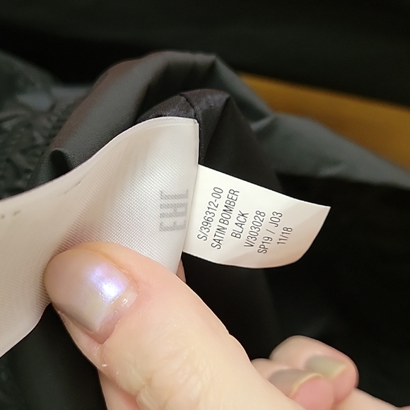 Banana Republic Satin Bomber Jacket - Picture 9 of 9